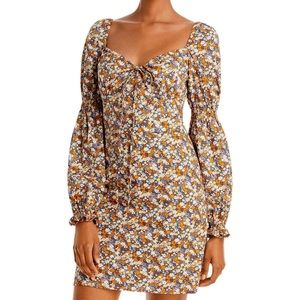 COPY - Bardot VINTAGE FLORAL Women's Clarissa Mini Floral MIDI Dress